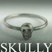 Silver Skull Ring - SKULLY