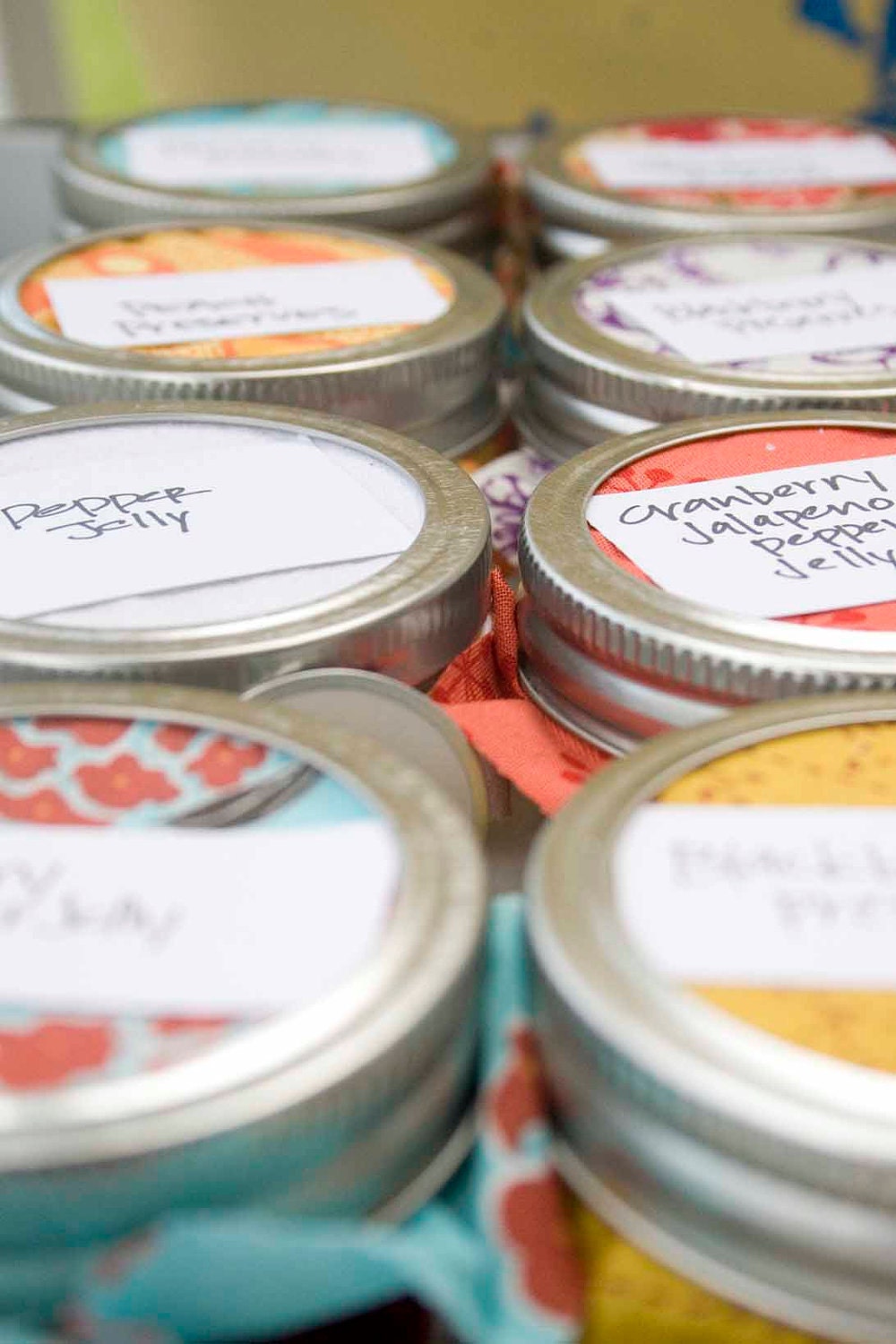 Wedding favors - Homemade Jams and Jellies - 4oz jars/ 25 count