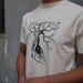 Anatomical Heart tree print on Organic Cotton Shirt -  Mens Extra Large / XL