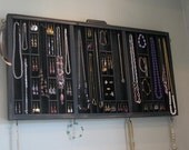 Wall Hanging Printers Drawer Jewelry Display with ring cubby