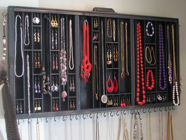 Printers Drawer Jewelry Display