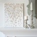 16x20 Canvas Painting- Confetti: Metallic