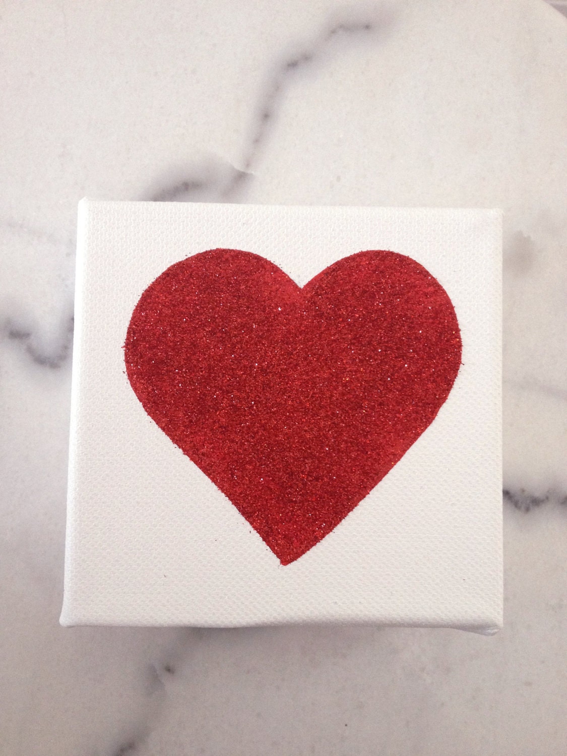 4x4 Canvas Painting - Ruby Love