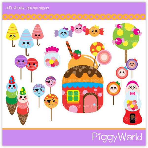 Candy House Clipart