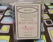 Absinthe Wax Melts Tarts Breakaway Clamshell