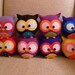 Custom Mini Plush Owl Toy