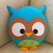 Custom Large Owl Plush Toy