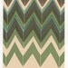 Green Pattern - Letterpress Postcard