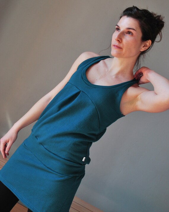 Teal Green Dress NANA Women /   Gift for her / Women fashion