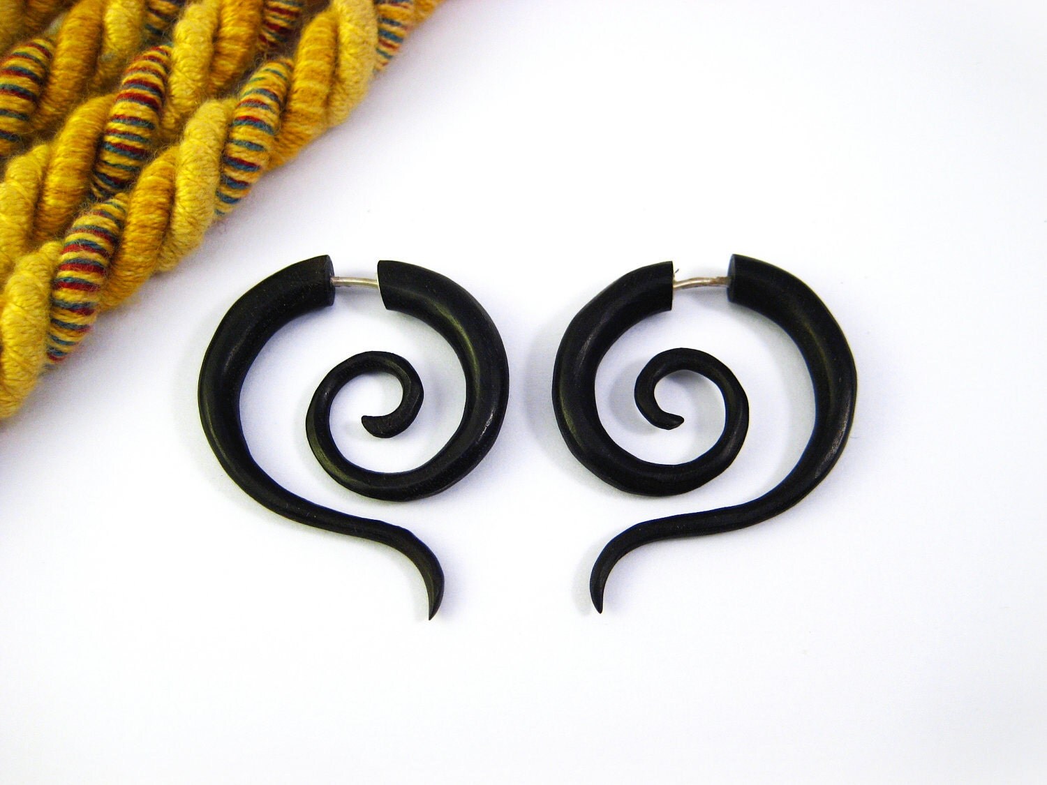 Spiral Earrings Gauge