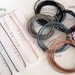Personalized Quote Bracelet Sterling Silver - Leather Cord