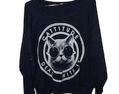 Cattitude Raglan Pullover (Select Size)