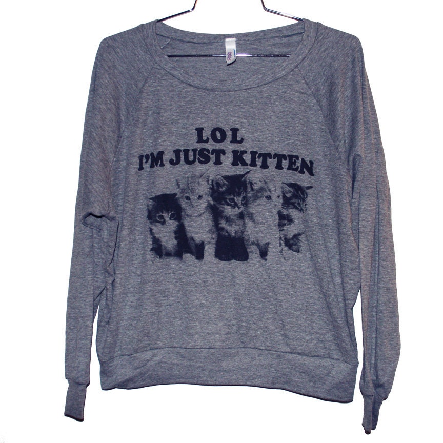 Just Kitten Raglan (Select Size)