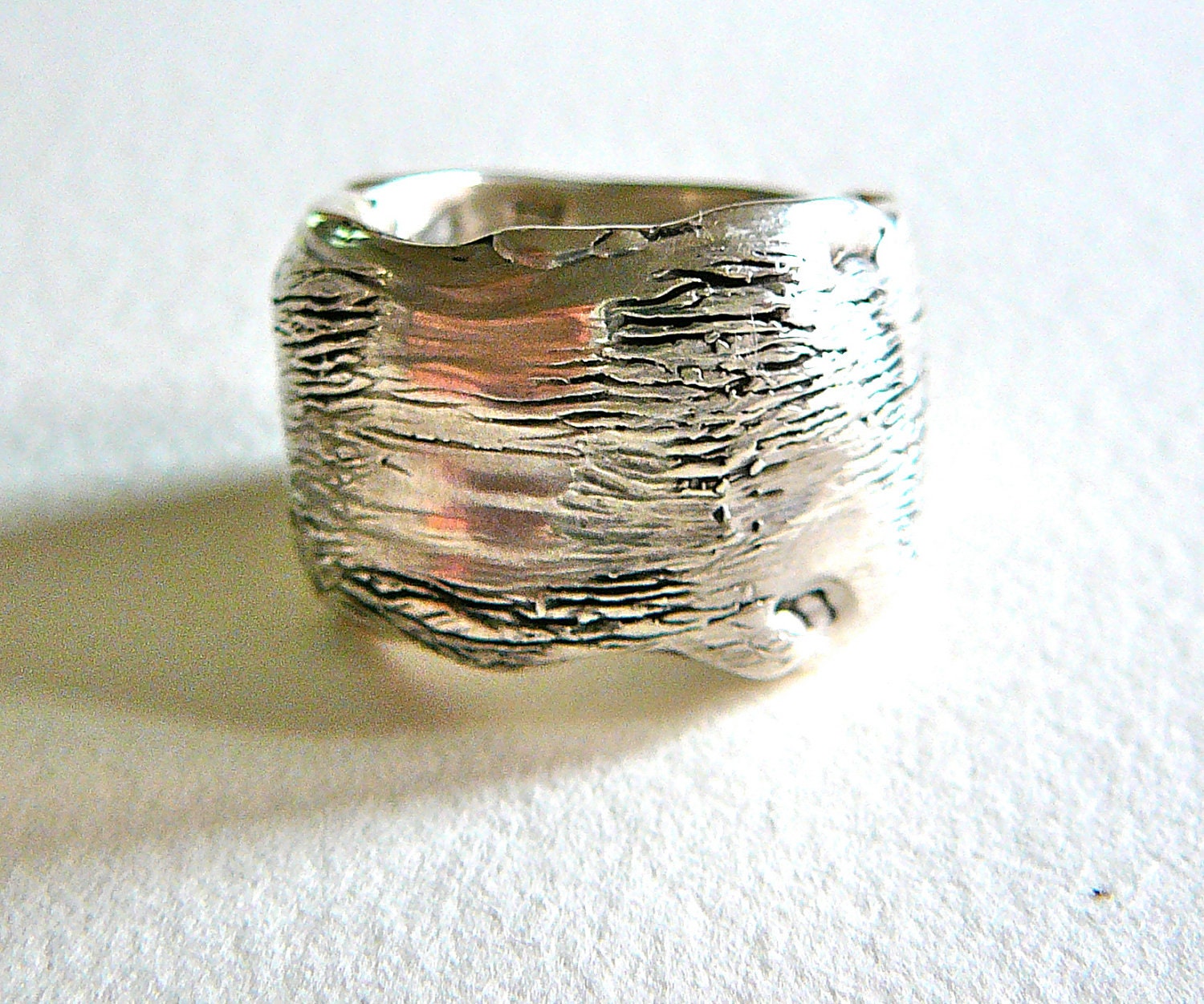 Sterling Silver Cast Ring