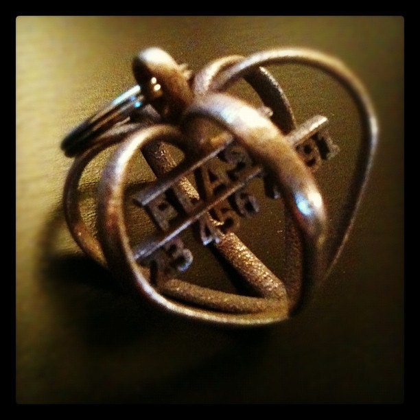 3D Heart Pet ID Tag - Stainless Steel Custom Pet ID Tag