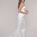 Trumpet Style Wedding Dress: Structural Corset Top and Calla Lily Trumpet Skirt