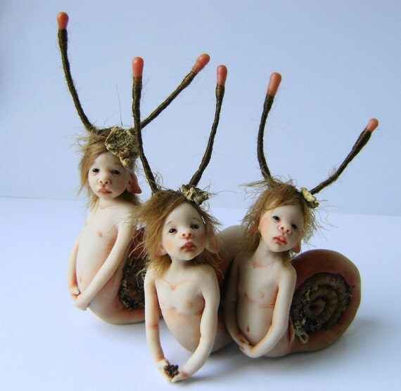 One of a kind Snails for Victoria...please do not purchase unless you are Victoria
