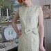 Summerbreeze- plaid summerdress with pockets & belt, size US 8 (SALE, normal price 160,-)