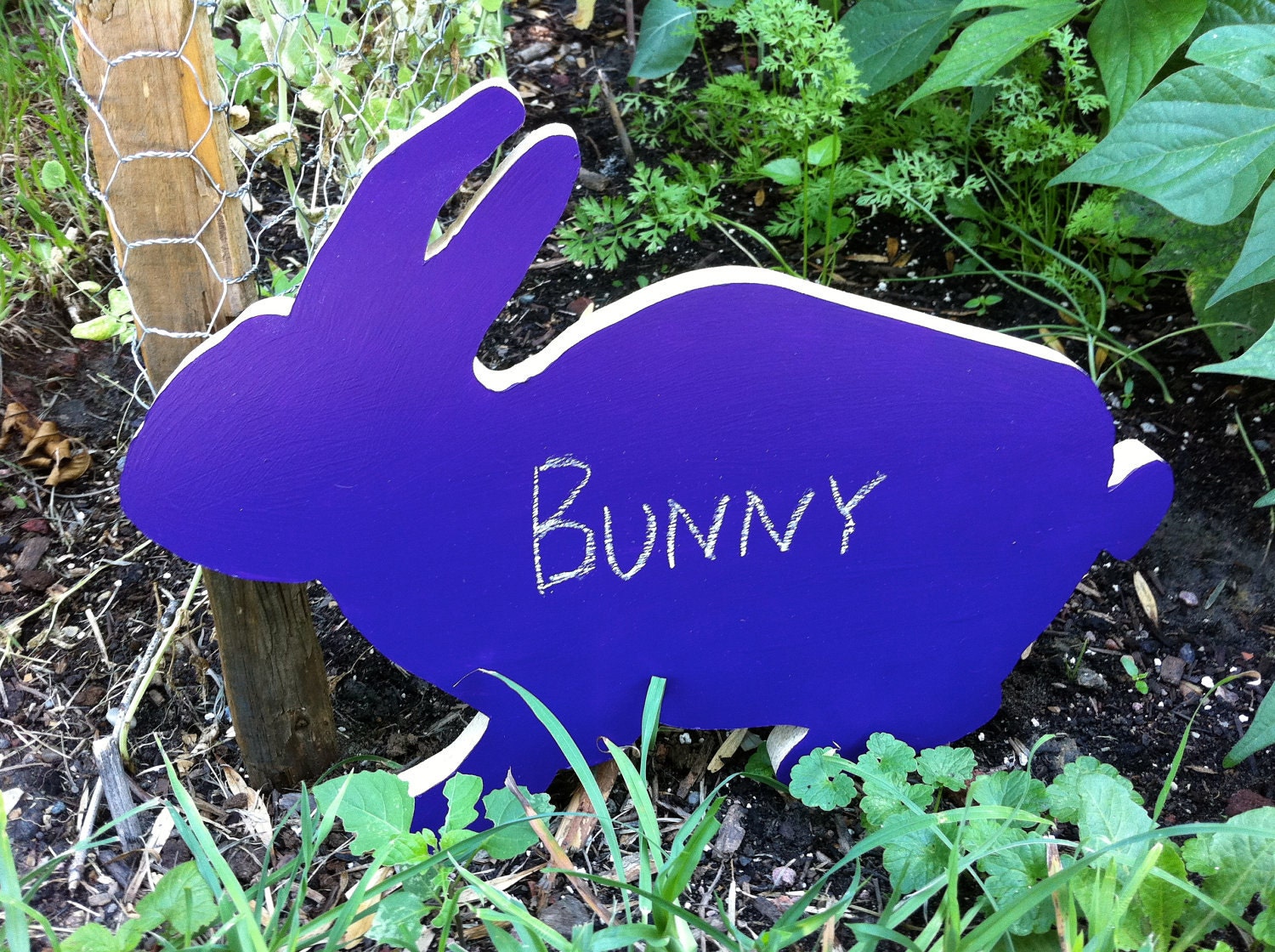 Bunny Chalkboard