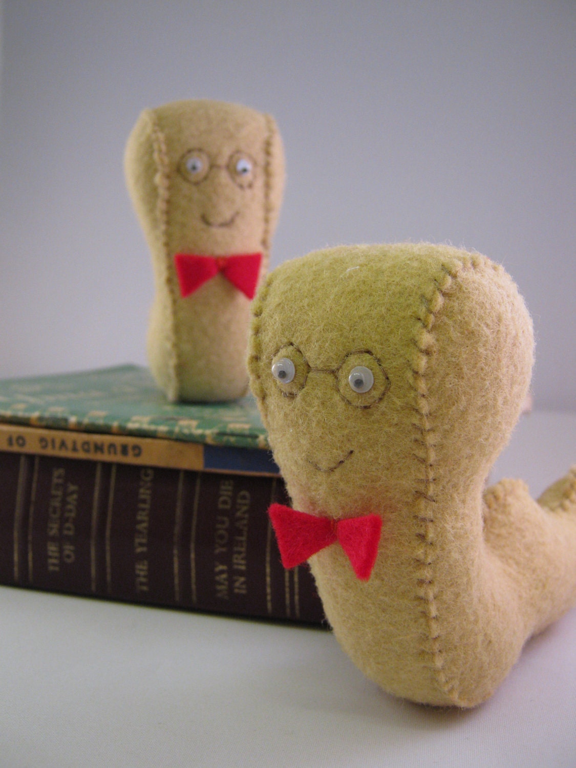 Felt Bookworm