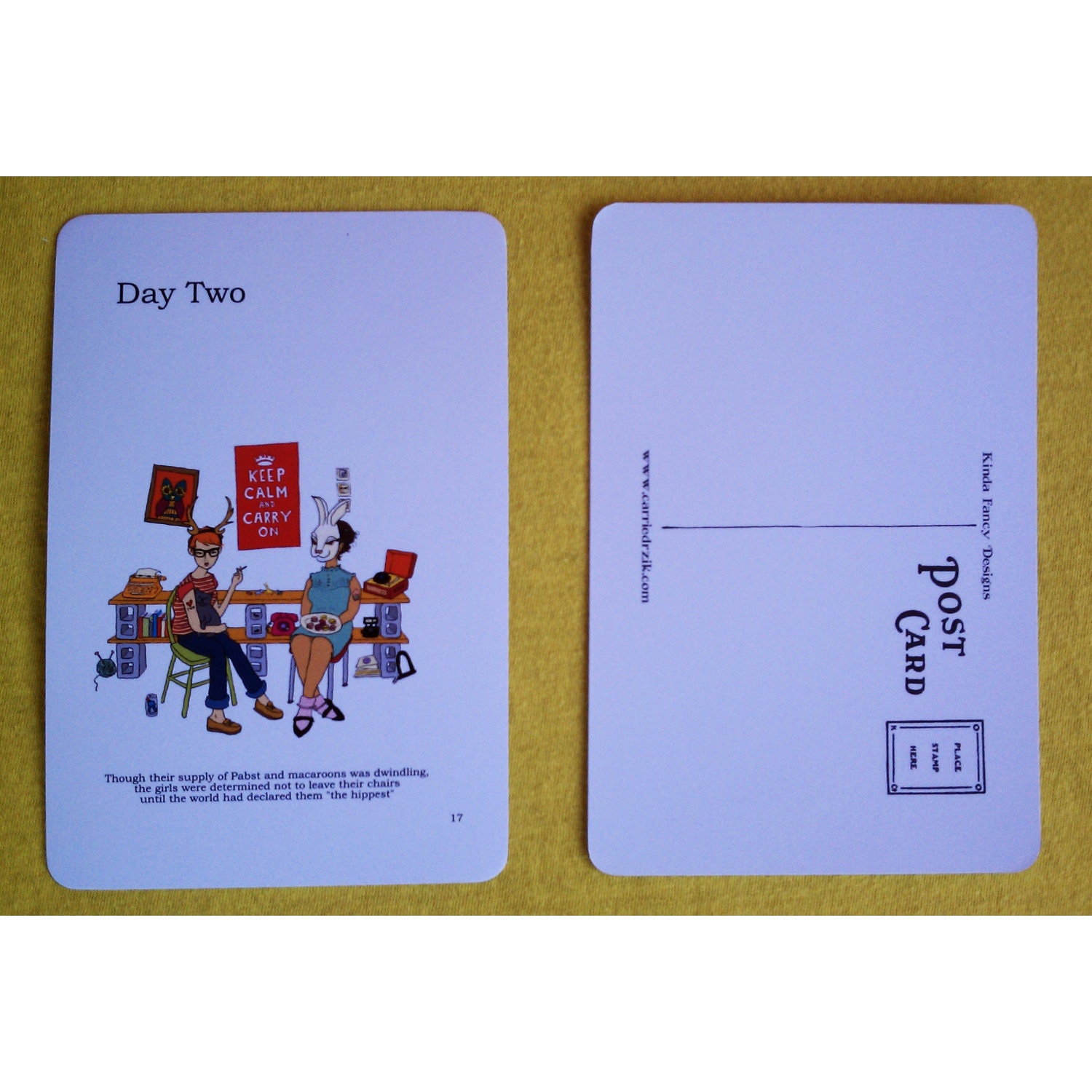 Post Card - "Day Two"