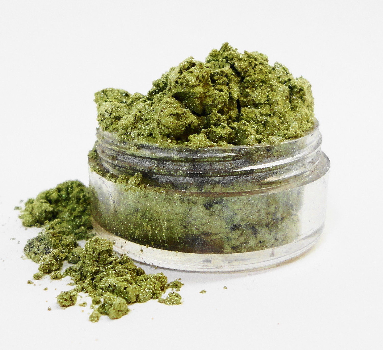 Jaded Mineral Malkeup Green Jaded  Eye Shadow 10g Sifter Jar Eyeshadow
