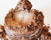 GingerSnap  Mineral Makeup  Eyeliner Eye Shadow 10g Sifter Jar Brown Eyeshadow smokey eyes