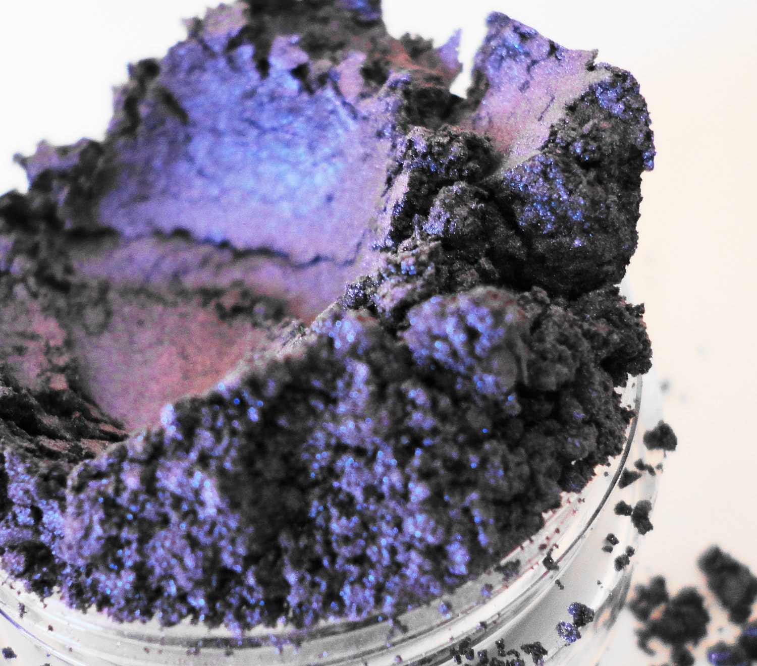 My Immortal Mineral Makeup Eye Shadow 10g Sifter Jar Purple Eyeshadow Eyeliner Smokey Eyes
