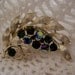 Vintage Brooch Pin LISNER marked. leaf design