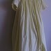 Vintage Nightgown Robe Peignoir set yellow summer cotton L XL