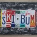 License Plate Sign:  Ski Bum