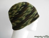Green Camo Beanie