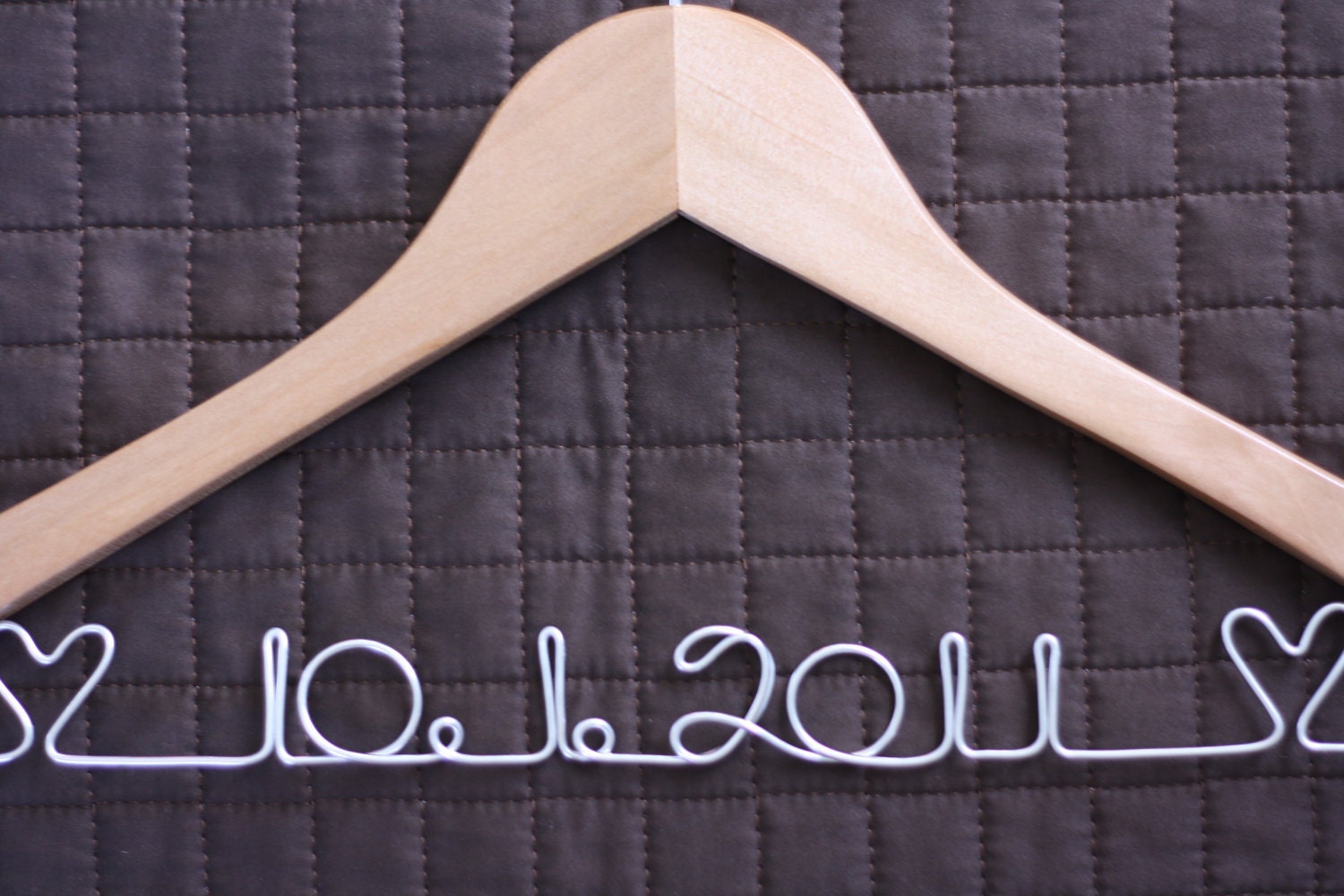 Custom Wedding Hanger