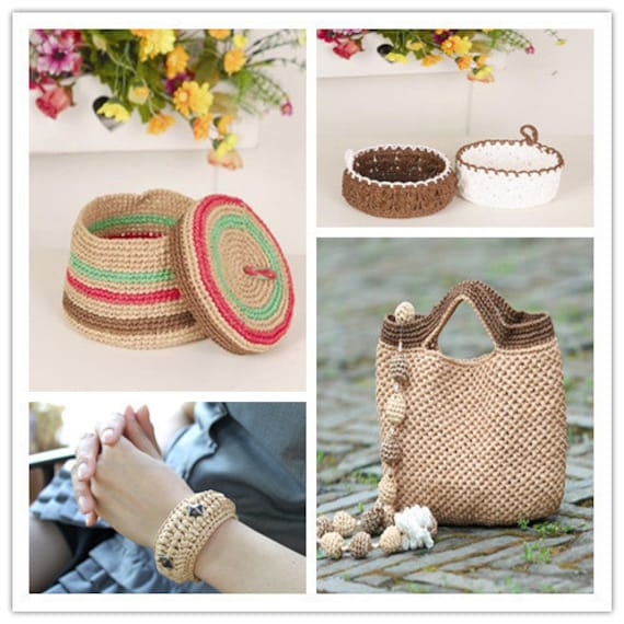 knitting yarn crochet yarn knitting supplies hat supplies bag supplies black---cotton grass thread 6203