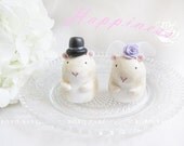 Custom Wedding Cake Toppers - Love Hamster