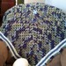 Baby Boy's Blanket and Hat - blues and green