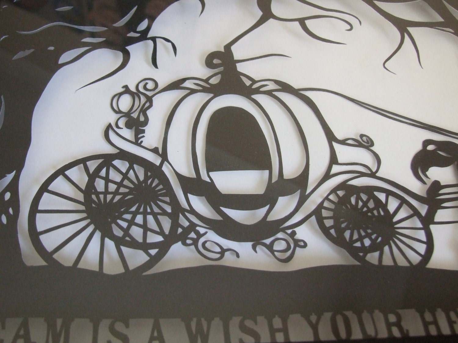 Cinderella's Dream Papercut