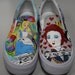 Custom Canvas Hand Painted Shoes