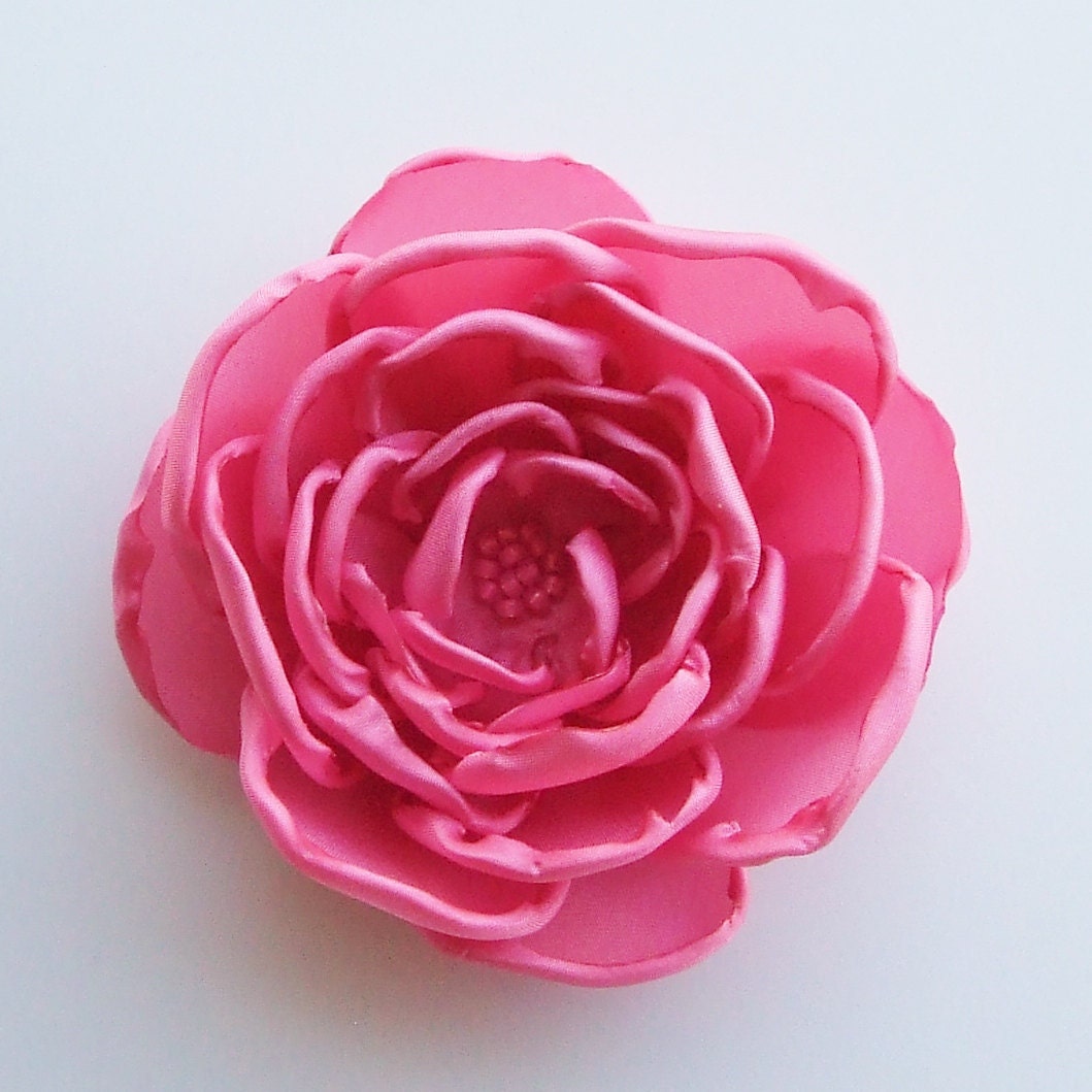 Flower Hair-Clip Headband Brooch - Summer Blush - MEDIUM