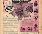 Vintage Weird: 1944 Glo-Sheen ad for glow in the dark scented artificial orchid