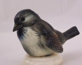 Vintage Goebel Porcelain  Bird Figurine CV73 Sparrow, Very desirable figurine, 1960s