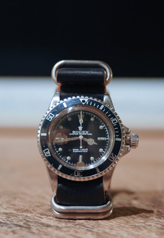 Horween Shell Cordovan NATO watch strap
