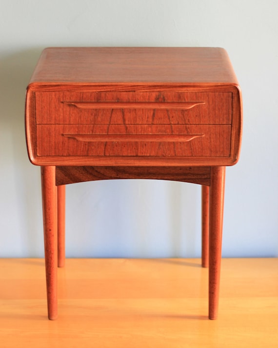 Reserved for Sam ---- Danish Modern Nightstand - Bedside Table - Johannes Andersen