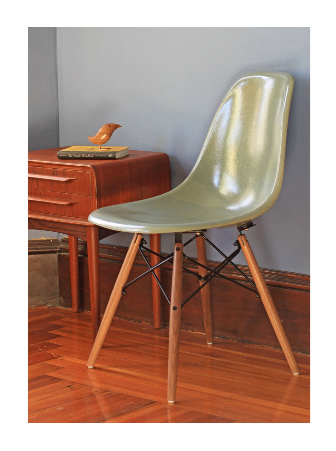 RESERVED for MAX - Please Do Not Purchase -- Herman Miller Eames Chair - Seafoam