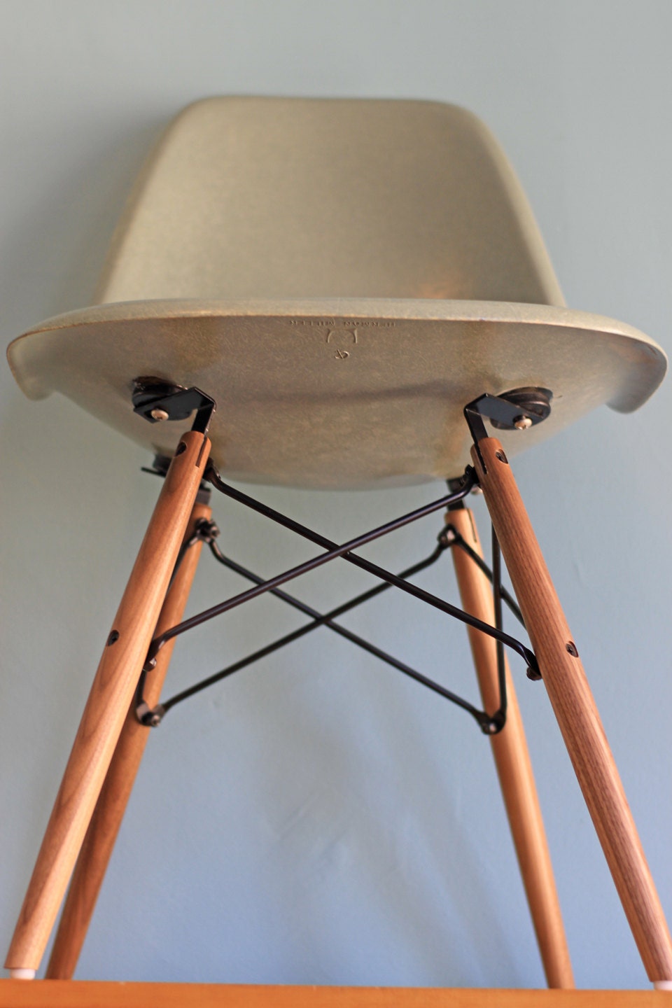 RESERVED for MAX - Please Do Not Purchase -- Herman Miller Eames Chair - Seafoam