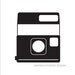 Black Polaroid Camera print poster