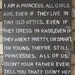 Princess Quote Sign