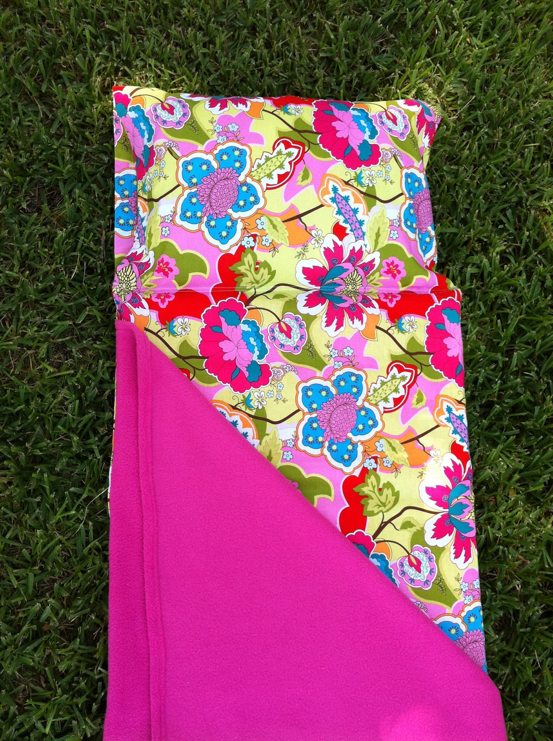 Nap Mat pdf tutorial/ pattern with attached blanket and pillow for Kindermat