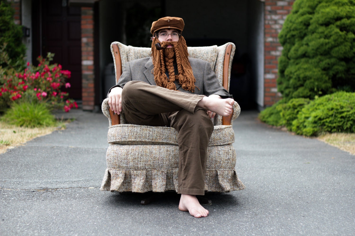 Braided Viking Beard