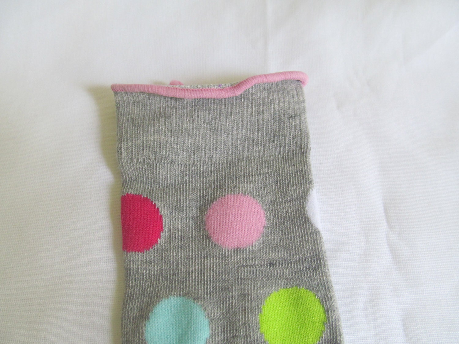 Colorful Polka Dot Leg Warmers